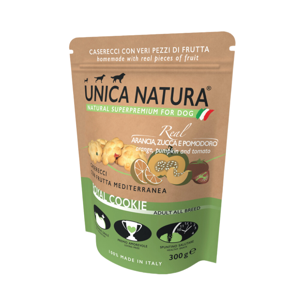 Unica Natura skanėstai šunims su vaisiais ir daržovėmis